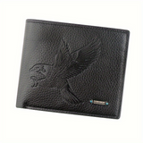 XPOKO 1pc Men's New Fashion Wallet, Large Capacity Coin Purse, Multi Card Slot Card Case With Zipper Coin Pocket Money Clip