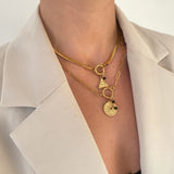 Xpoko 2024 New Woman Necklace Elegant FshionDakota Chain