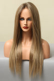 90s lob 13*2" Long Straight Lace Front Synthetic Wigs 26" Long 150% Density