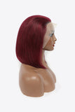 90s lob 12" 155g #99J Lace Front Wigs Human Hair 150% Density