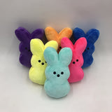 Xpoko - New Rabbit Easter Cartoon Rabbit Plush Doll For Children's Day Christmas Birthday Gift 6inch/15cm