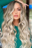 Xpoko Full Machine Made Long Wave Wigs 26''