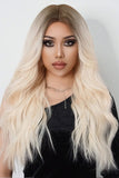 90s lob Long Wave Synthetic Wigs 26''
