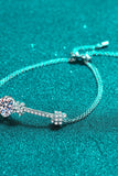 Back to school 2 Carat Moissanite 925 Sterling Silver Bracelet