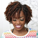Xpoko - Brown Casual Daily Solid Patchwork Wigs