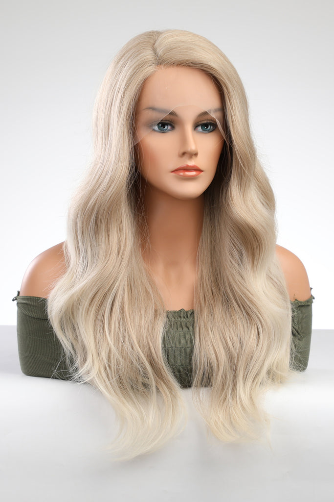 Back to school 13*2" Lace Front Wigs Synthetic Long Wave 25" 150% Density