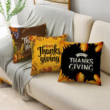 Xpoko Creative Letters Thanksgiving Themed Pillow Covers Sofa Bedroom Car Decor Cushion Covers 40*40Cm/45*45Cm/50*50Cm