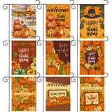 Xpoko Creative Thanksgiving Collection Garden Banner Autumn Harvest Scene Letters Garden Decoration Banner 30*45Cm（11.81IN*17.71IN）