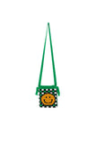 Xpoko 2024 New Fashion Bags Elegant HandbagCartoon Smiley Knitted One-Shoulder Bag