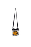 Xpoko 2024 New Fashion Bags Elegant HandbagCartoon Smiley Knitted One-Shoulder Bag