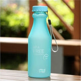 Candy Color Beer Water Bottle BPA-free Water Bottle Outdoor Portable Leak-proof Water Bottle Men and Women Travel Running Cup