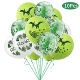 Xpoko 12Inch Dinosaur Confetti Latex Balloons  Birthday Party Wedding Holiday Decoration Balloon Baby Shower Air Balls Globos
