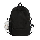 Fashion Girl Waterproof School Bag Simple Student Laptop Rucksack Women Backpack Shoulder Leisure Travel Femal Mochila