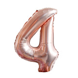 Happy Birthday Decorations Girls Rose Gold balloon Disposable Tableware Baby Shower One Year 1st Birthday Party Decorations