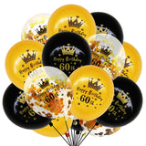 Xpoko 30 40 50 60 Years Anniversary Birthday Party Balloons 30 50 Party Number Balloon Globos Adult Birthday Party Decor Supplies