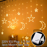 Christmas Led Garland Curtain String Light Merry Christmas Decor For Home 2021 Cristmas Ornament Xmas Navidad Noel Gift New Year