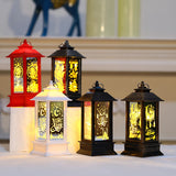 New Wind Lights Ramadan Lantern LED Decoration for Home Scene Holiday Gifts Handicraft Ornaments Islam Muslim Party EID Mubarak