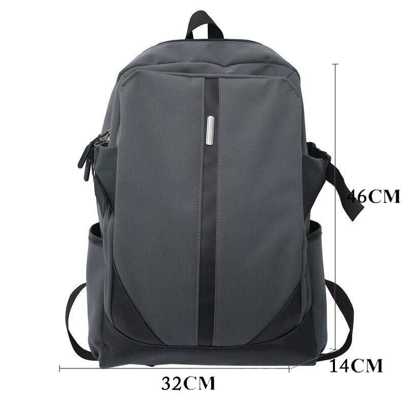 Fashion Men Laptop Backpack Waterproof Femal Big Rucksack Bookbag for College Lovers School Bag Girls Travel Mochila