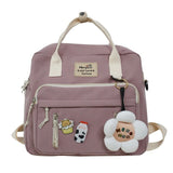 Fashion Cute Women Backpack Kawaii Mini Bag Small Rucksack for Teenager Girl Schoolbag Waterproof Nylon Travel Mochila