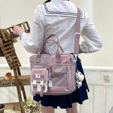 Kawaii Women Backpack Cute School Bags for Teenage Girls Waterproof Travel Bagpack Ladies New Fashion Shoulder Mochila