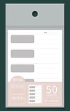 back to school 50 Sheets Memo Pad To Do List Check List Shopping List Sticky Notes  Notepad School Office Supplies Stationery