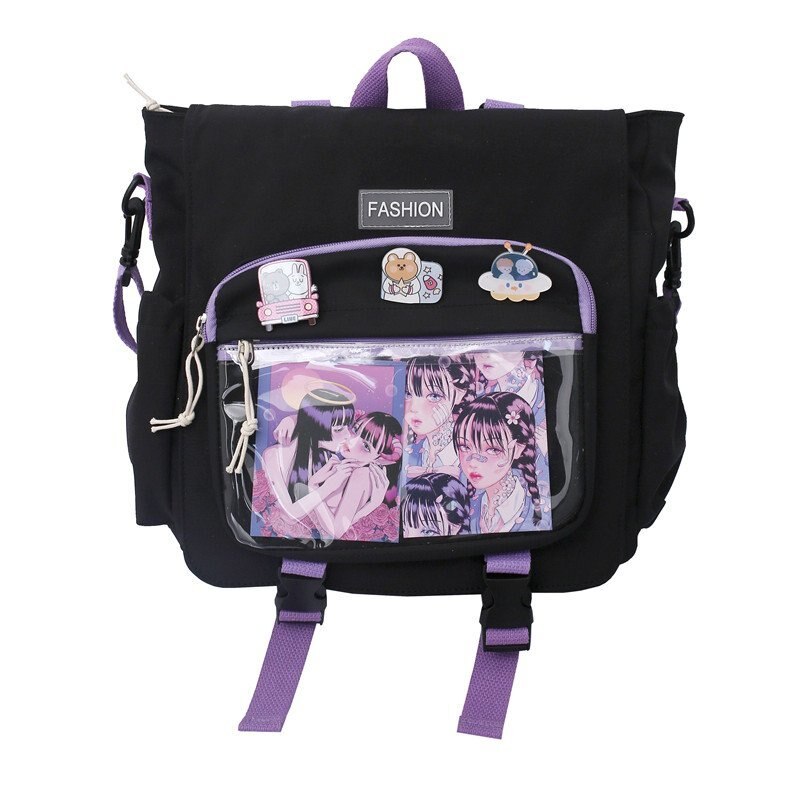 Fashion Women Backpack Small Travel Mochila for Teenager Girl Schoolbag Kawaii Shoulder Rucksack Waterproof Mini Bag