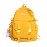Fashion Student School Bag Lovers Bookbag Men Laptop Mochila Women Travel Rucksack Cotton Girls High Capacity Backpack