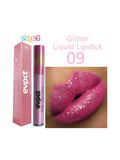 Xpoko 15 Colors Matte Glitter Lip Gloss Diamond Shimmer Nude Makeup Liquid Lipsticks Waterproof Long Lasting Lip Tint Shiny Cosmetics