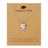 Graduation Gift Graduate Necklace Degree Diploma Senior Choker Necklaces School Leavers 2019 2020 Women Jewelry