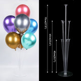 Home and Party Decoration LED Balloons Stand Latex foil Balloon Support Arch Wedding Decor Balloon Backdrops Globos Supplies