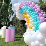 Xpoko 30/60Pcs 5Inch Macaron Latex Balloons Pastel Candy Balloon Christmas Wedding Birthday Party Decorations Baby Shower Air Globos