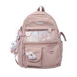 Kawaii Girl College Backpack Schoolbag for Teenage Student Female Bagpack Women Shoulder Bag Cute Travel Mochila Nylon