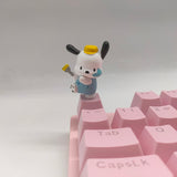 PBT Personalized Keycaps For Mechanical Keyboard Caps Dedicated Single R4 Keys Cartoon Kawaii Anime Keycap Square ESC Key Cap R4