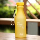 Candy Color Beer Water Bottle BPA-free Water Bottle Outdoor Portable Leak-proof Water Bottle Men and Women Travel Running Cup