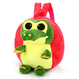 Xpoko back to school  3D Cartoon Mini Plush Children Backpacks Schoolbag Kindergarten School Bags For Girls Boys Mochila Escolar