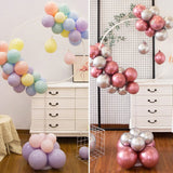 Balloon Arch Balloons Stand for Baby Shower Wedding Decorations Baloon Column Base Round Hoop Holder Birthday  Balloon Support