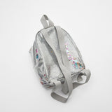 Xpoko Silver Cat Ear Glitter Mini Backpack Ladies Or Cute Children Glitter Glitter Sequin Backpack