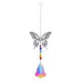 Back to School Sun Prisms Glass Chandelier Solar Hummingbird Owl Wind Chimes Rainbow Chaser Hanging Catcher Curtain Pendant Decoration