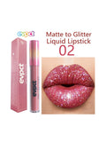 Xpoko 15 Colors Matte Glitter Lip Gloss Diamond Shimmer Nude Makeup Liquid Lipsticks Waterproof Long Lasting Lip Tint Shiny Cosmetics