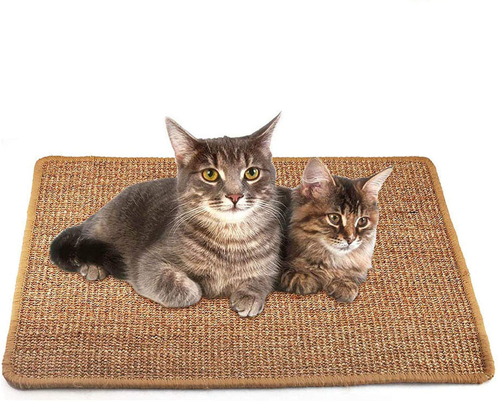 Bubble Kiss Cat Scratcher Mat atural Sisal Scratching Pad Anti-Slip Cat Scratch Rug Sleeping Carpet for Cat Grinding Claws