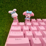PBT Custom Artisan Pink Anime Kawaii ESC Keycap For Cherry Mx Mechanical Keyboard Cute Keycaps Diy Key Cap Accessories 1piece