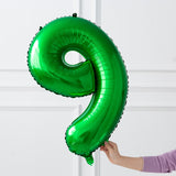 32inch Green Number Foil Balloons Helium Wild One Birthday Party Decorations Big Number Balloon Baby Shower Baloon Home Decor