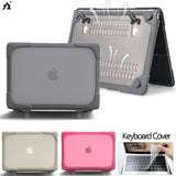 Xpoko Stand Cover Laptop Case 2022 M2 For Macbook Pro 13 Case 2021 M1 Pro 14 Macbook Pro 16 Case A2485 11 15 For Macbook Air 13 Case