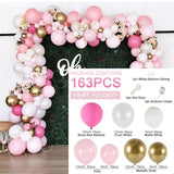 Xpoko Rose Gold Balloon Garland Arch Kit Wedding Birthday Baloon Birthday Party Decor Kids Baby Shower Latex Confetti Ballon Balon