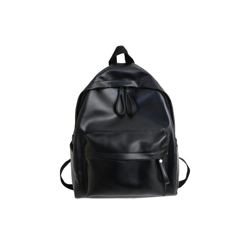 Xpoko 2022 Fashion Women Backpack High Quality Female Soft PU Leather School Bag For Teenage Girls Boys Travel Double Shoulder Bags