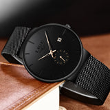 Quartz Clock Sports Men Watch Top Brand Luxury Famous Dress Fashion Watches Male Unisex Ultra Thin Wrist watch Para Hombre