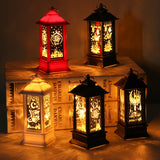 New Wind Lights Ramadan Lantern LED Decoration for Home Scene Holiday Gifts Handicraft Ornaments Islam Muslim Party EID Mubarak