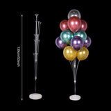 Balloon Arch Balloons Stand for Baby Shower Wedding Decorations Baloon Column Base Round Hoop Holder Birthday  Balloon Support