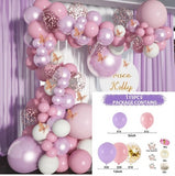 Pastel  Balloon Garland Arch Kit Birthday Party Decorations Kids Boy Girl Latex Baloon Wedding Baby Shower Theme Ballon Decor