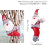 Christmas Faceless Doll Curtain Hug Xmas Decorations for Home 2021 Xmas Pendant Gifts Natal Navidad Party Happy New Year 2022